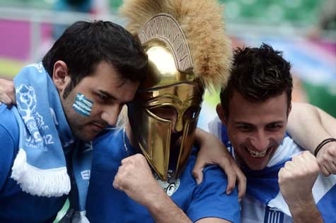 Những người Hy Lạp tin rằng các cầu thủ của họ sẽ đạt được 3 điểm hôm nay Những người Hy Lạp tin rằng các cầu thủ của họ sẽ đạt được 3 điểm hôm nay