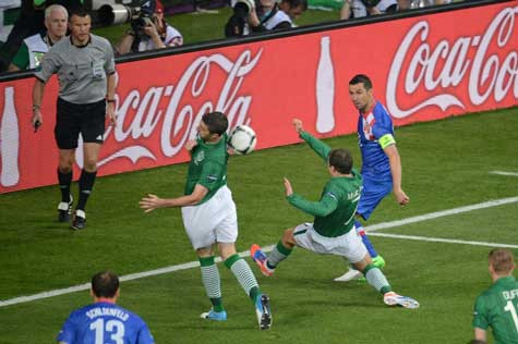 Tình huống ghi bàn phút thứ 3 của Mandzukic