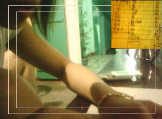 Sổ "nhật ký chấm công" của cô gái bán dâm tên P. ở Quất Lâm - Giao Thủy - Nam Định