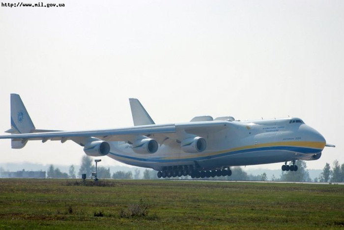 Máy bay vận tải chiến lược An-225 do Phòng thiết kế Antonov chế tạo tại triển lãm hàng không quốc tế diễn ra tại trung tâm thử nghiệm bay của Tổ hợp Khoa học/Công nghệ Hàng không Antonov. Máy bay vận tải chiến lược An-225 do Phòng thiết kế Antonov chế tạo tại triển lãm hàng không quốc tế diễn ra tại trung tâm thử nghiệm bay của Tổ hợp Khoa học/Công nghệ Hàng không Antonov.