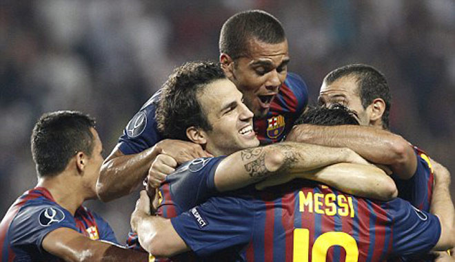 Đây là bàn thắng đầu tiên, nhưng đã là chiếc cúp thứ 2 kể từ khi Cesc về quê Đây là bàn thắng đầu tiên, nhưng đã là chiếc cúp thứ 2 kể từ khi Cesc về quê