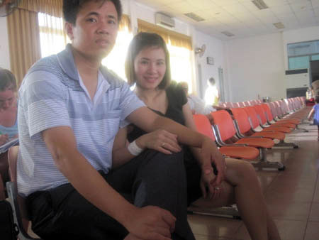 Nguyễn Tiến Thịnh và vợ Lê Thị Lý khi còn hạnh phúc! Nguyễn Tiến Thịnh và vợ Lê Thị Lý khi còn hạnh phúc!