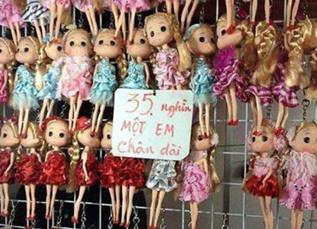 Chân dài giá chỉ 35 nghìn, quá rẻ! Chân dài giá chỉ 35 nghìn, quá rẻ!