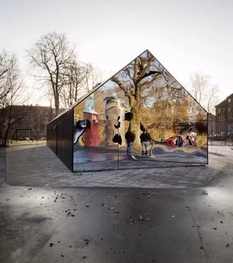 Bức tường chái nhà.