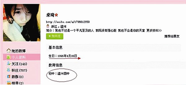 Ảnh chụp phần thông tin trong blog của Trác Kì. Ảnh chụp phần thông tin trong blog của Trác Kì.