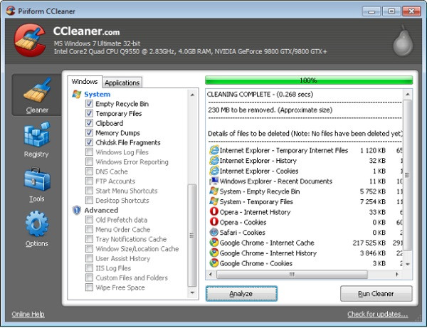 Để Windows 7 hoạt động mượt mà và hiệu quả nhất ảnh 2 Để Windows 7 hoạt động mượt mà và hiệu quả nhất ảnh 2