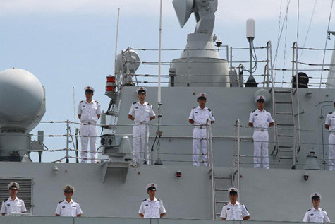 Hải giám hạm Yên Đài tại Rumani. Hải giám hạm Yên Đài tại Rumani.