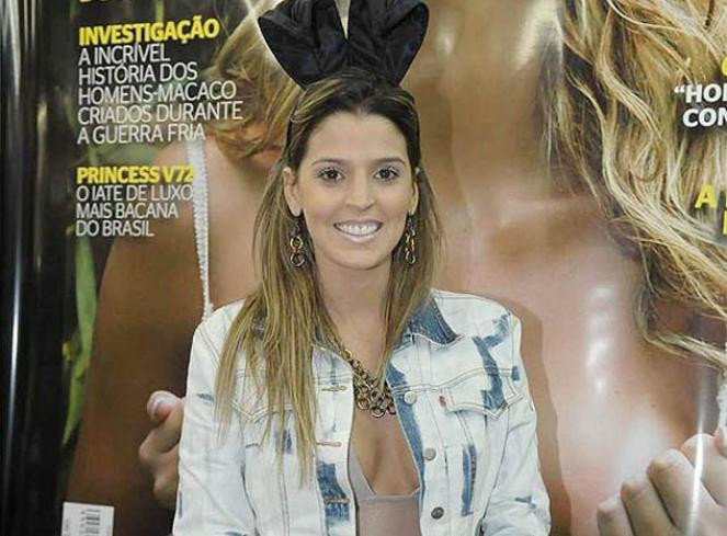 Cô xuất hiện trên tạp chí Playboy. Cô xuất hiện trên tạp chí Playboy.