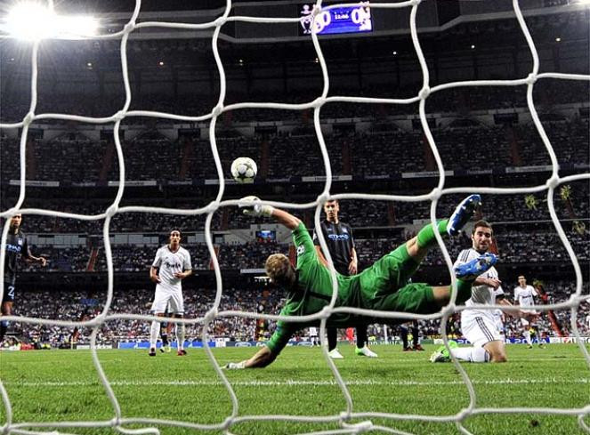 Thủ môn của Man City chơi xuất sắc.