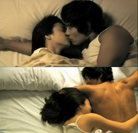 Cảnh nóng giữa Kim Tae Hee và Lee Byung Hun trong Iris Cảnh nóng giữa Kim Tae Hee và Lee Byung Hun trong Iris