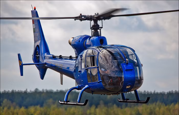 Trực thăng Gazelle của Pháp.