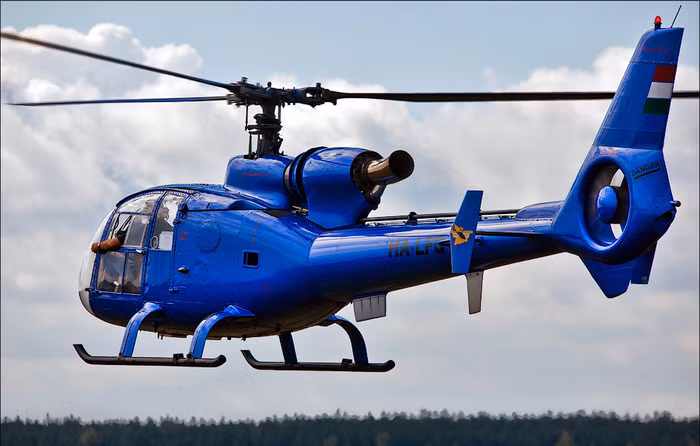 Trực thăng Gazelle của Pháp.
