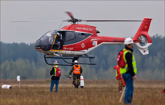Giải vô địch trực thăng thế giới được tổ chức 3 năm một lần. Lần đầu tiên giải này được tổ chức ở Đức từ ngày 16 đến ngày 19 tháng 9 năm 1971. Trong ảnh là trực thăng Eurocopter-120.