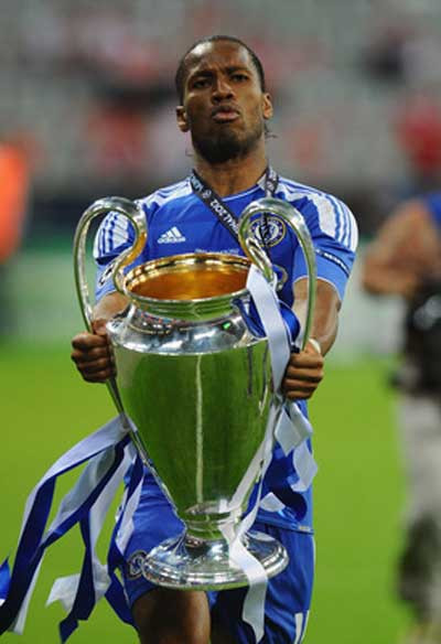 Didier Drogba - người hùng Champions League của Chelsea Didier Drogba - người hùng Champions League của Chelsea