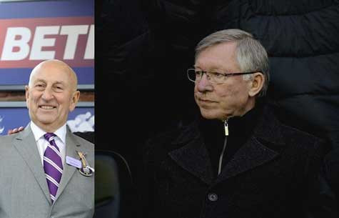 Fred Done (trái) thanh toán sớm tiền cược bất chấp lời khuyên của Sir Alex Ferguson năm 1998, và năm nay ông lặp lại điều đó