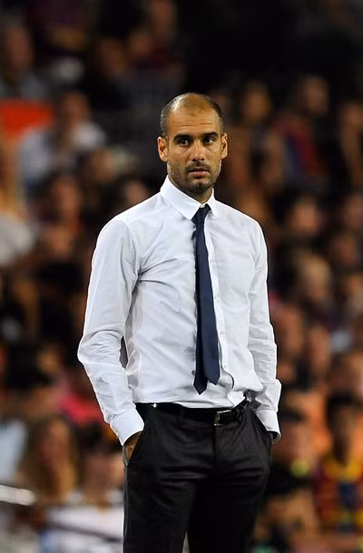 Guardiola bình thản đón nhận chiến thắng của Barca trước Villarreal.