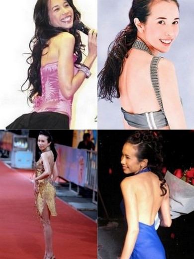 Mạc Văn Úy sở hữu dáng người đẹp nên tư thế yêu thích của cô là khoe lưng ong nõn nà.