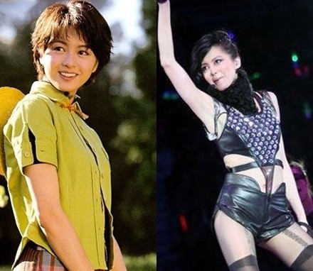 Người đẹp một thời của Hồng Kông Quan Chi Lâm cũng có lúc rực lửa vô cùng sexy.