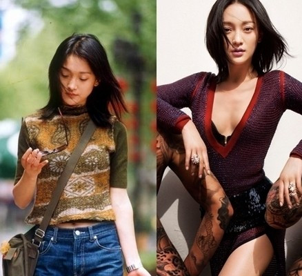 Dáng người nhỏ nhắn cùng gương mặt mê người, những người hâm mộ thường gọi yêu Châu Tấn là "hồ ly mê người".