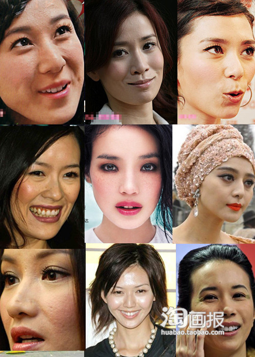 Để xuất hiện trước công chúng họ đã tốn rất nhiều công sức và thời gian để trang điểm, nhưng có vẻ hiệu quả lại không được như ý muốn.