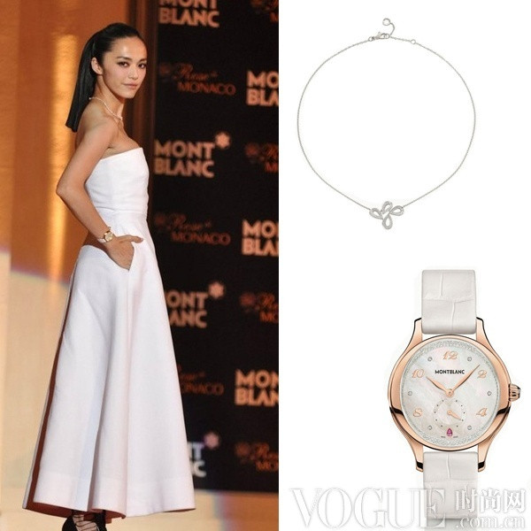 Bây giờ lại là vòng cổ nhỏ nhắn cùng đồ hồ hàng hiệu Montblanc. Bây giờ lại là vòng cổ nhỏ nhắn cùng đồ hồ hàng hiệu Montblanc.