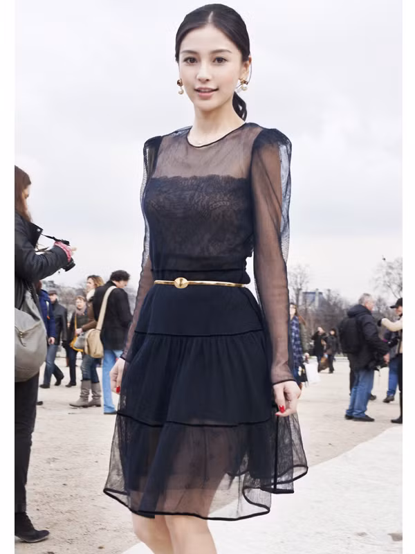 Angelababy, người đẹp mang 1/4 dòng máu Đức.