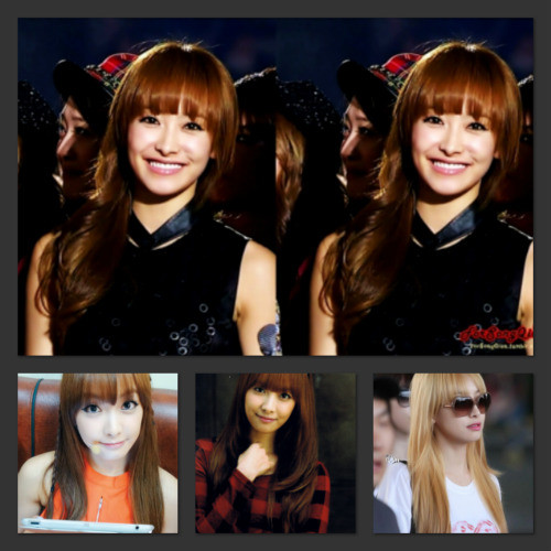 Victoria với gương mặt thon nhỏ, cằm nhọn biến hóa với kiểu tóc mái ngố dễ thương. Sang trọng với tóc xoăn lệch vai, dễ thương với tóc tết, khả ái với tóc ốp và trẻ trung với mái tóc dài buông xóa 2 bên vai.