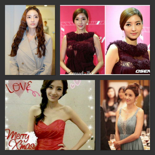 Han Chae Young rất ít khi để tóc mái, bởi với khuôn mặt nhỏ của cô nếu thêm tóc mái càng khiến nó trở nên nhỏ hơn.