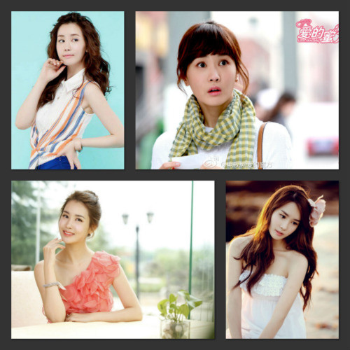 Khuôn mặt nhỏ thon của Lee Dae Hee cũng khá hợp với nhiều kiểu tóc từ có mái đến không mái, từ tóc xoăn dài đến tóc búi cao.