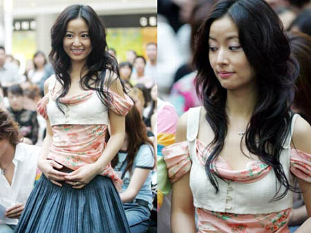 Lâm Tâm Như quê mùa và ngố với áo váy không hợp thời, phối hợp không hài hòa giữa thiết kế và màu sắc. Lâm Tâm Như quê mùa và ngố với áo váy không hợp thời, phối hợp không hài hòa giữa thiết kế và màu sắc.