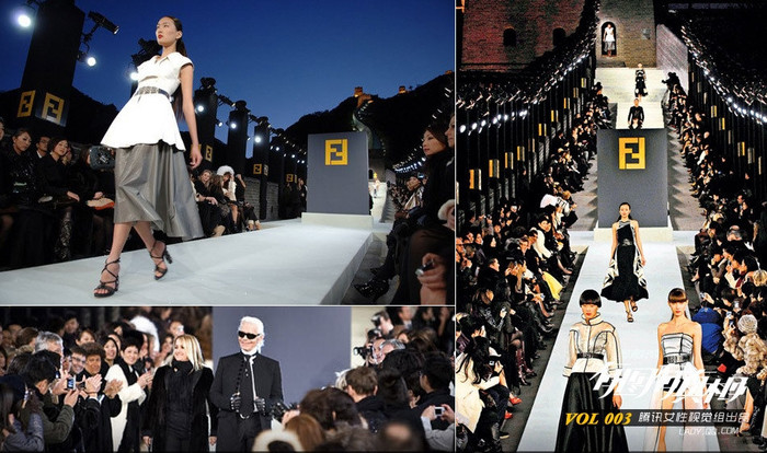 Buổi trình diễn độc đáo được diễn ra trên Vạn Lý trường thành của Trung Quốc.