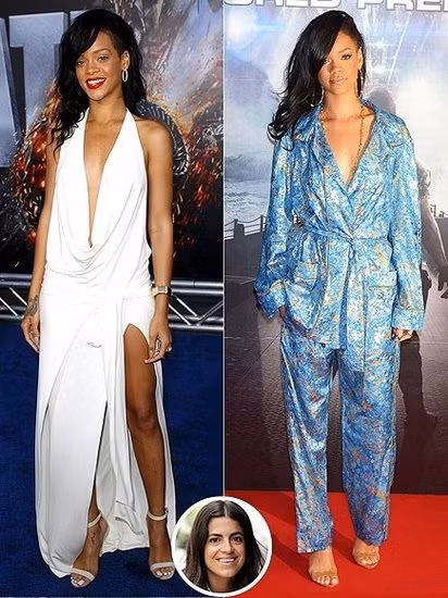 No.7: Người đẹp Rihanna.