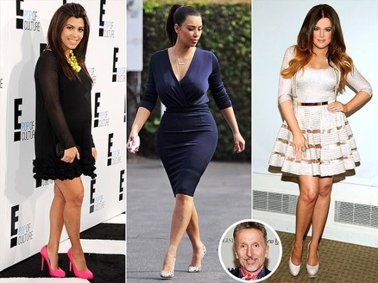 No.4: Chị em nhà Kardashian với vòng một và vòng ba siêu khủng. No.4: Chị em nhà Kardashian với vòng một và vòng ba siêu khủng.