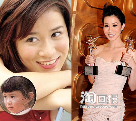 Tinh ý sẽ thấy được cả khuôn mặt từ mũi, mắt và môi của Xa Thi Mạn bây giờ đều in đúc như hồi bé. Tinh ý sẽ thấy được cả khuôn mặt từ mũi, mắt và môi của Xa Thi Mạn bây giờ đều in đúc như hồi bé.