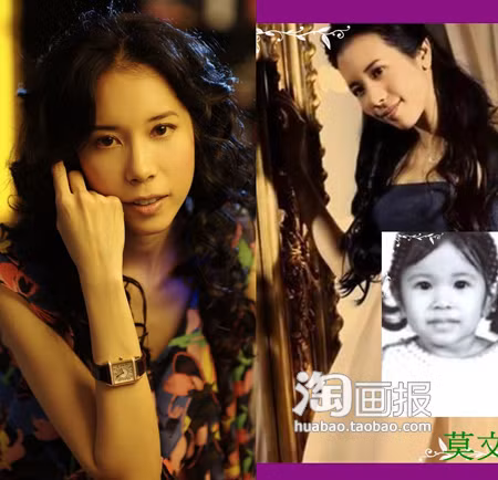 Mặc Văn Úy thời bé bỏng dễ thương.