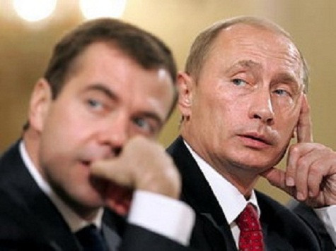 Thủ tướng Putin thu nhập cao hơn Tổng thống Medvedev. (Nguồn: Internet) Thủ tướng Putin thu nhập cao hơn Tổng thống Medvedev. (Nguồn: Internet)