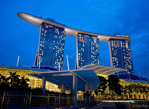 Khu phức hợp giải trí Marina Bay Sands ở Singapore. (Ảnh: T.T - Vnexpress) Khu phức hợp giải trí Marina Bay Sands ở Singapore. (Ảnh: T.T - Vnexpress)