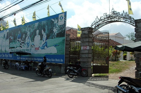 Khu đất đường Trần Phú, TP Cần Thơ của vợ chồng bà Diệu Hiền. Ảnh: T.P