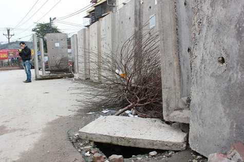 Thậm chí rác còn được mang ra đây vứt Thậm chí rác còn được mang ra đây vứt