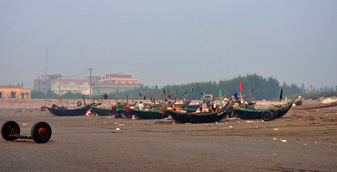 6h sáng, thuyền về hết, bãi biển ngập tràn tiếng trò chuyện, thúc giục ồn ã. 6h sáng, thuyền về hết, bãi biển ngập tràn tiếng trò chuyện, thúc giục ồn ã.