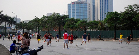 Một buổi chiều có thể có đến 3-4 trận cùng lúc