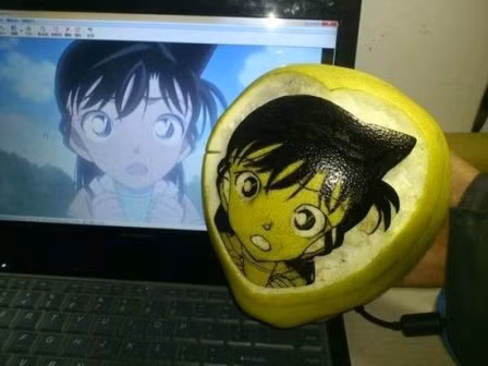 Lấy hình mẫu từ cô bé Ran trong loạt truyện tranh ăn khách Thám tử Conan