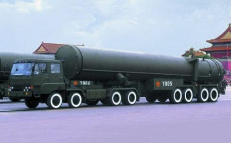 Iran đã sở hữu 6 tên lửa đạn đạo DF-31 của Trung Quốc