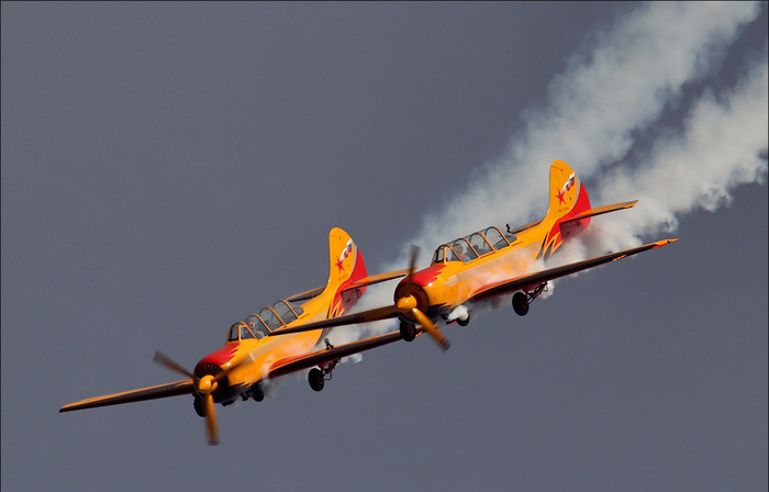 Những chiếc máy bay từ thế chiến cũng có dịp được thể hiện. Những chiếc máy bay từ thế chiến cũng có dịp được thể hiện.