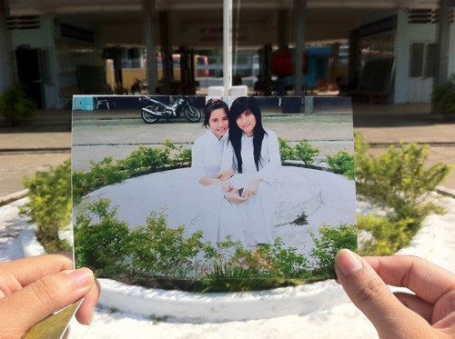 Nơi cũ chốn xưa bây giờ vẫn như thế. (Trường THCS Tân Hồng, TP Cao Lãnh, tỉnh Đồng Tháp)