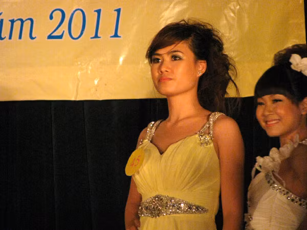 Mang số báo danh 47 thí sinh Tô thị Hiền đã nhận được giải trang phục tự chọn đẹp nhất.