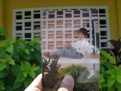 Vẫn lan can này, góc chụp này nhưng hiện tại đã khác xưa nhiều lắm.