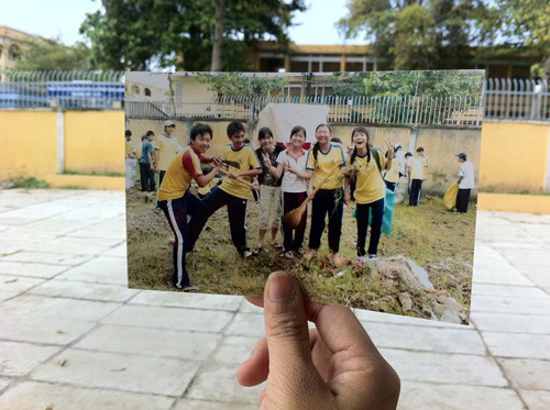 Những kỷ niệm khó quên trong buổi lao động.