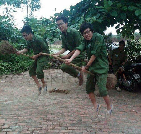Những anh chàng thích bay.