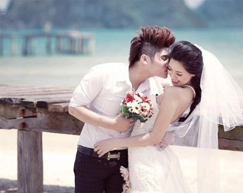 Cặp đôi này đã từng có bộ ảnh cưới làm nức lòng fan hâm mộ.